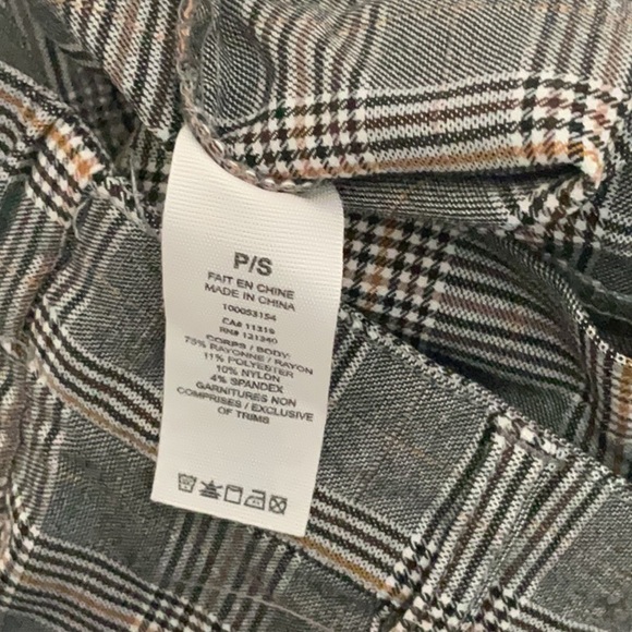 Garage Plaid Skinny Pants - Picture 7 of 9